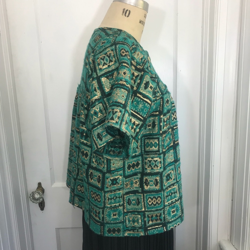 Tucker Metallic Thread Jacket/Top - image 5